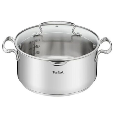 Tefal G7194656 Duetto+ Nemesacél Lábas Üveg fedővel 24cm edény