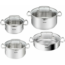 Tefal G719S855 Duetto+ rozsdamentes edényszett, 8 részes edény