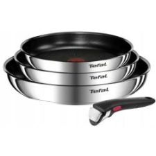 Tefal Ingenio Emotion rozsdamentes serpenyő szett 4 részes (L897S474) edény