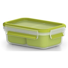 Tefal K3100512 MasterSeal TO GO 1.0 L négyszögletes ételtároló 2 belső tárolóval papírárú, csomagoló és tárolóeszköz