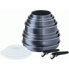 Tefal L2319652 Ingenio elegance edénykészlet - 15 db-os - Fekete edény