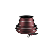 Tefal L7249802 Simply Cook Rozsdamentes Acél Edénykészlet - Bordó (6 részes) edény