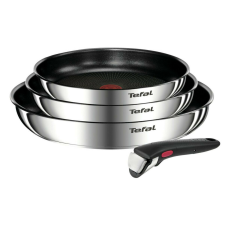 Tefal Serpenyő szettt 4 részes rozsdamentes Ingenio Emotion L897S474 edény