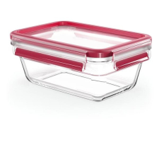 Tefal Tárolóedény 0,85 l Master Seal Glass téglalap alakú N1040810 papírárú, csomagoló és tárolóeszköz
