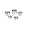 Tefal Tefal Edénykészlet 10 részes rozsdamentes + üveg Duetto+ G719SA55 (G719SA55)