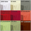 Teflotex AURORA, minta nélküli, egyszínű, teflonos abroszanyag méteráru, előrendelhető