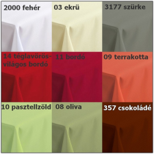 Teflotex AURORA, minta nélküli, egyszínű, teflonos abroszanyag méteráru, előrendelhető méteráru