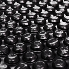  Téglalap alakú Fekete PE Medence-takaró 10x5 m medence kiegészítő