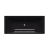  Téglalap alakú kád Kaldewei Cayono Duo 180x80 cm zománcozott acél bal és jobb is black 272534013701