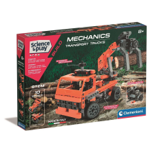 Teherautó Mechanics 10 az 1-ben építőjáték Clementoni társasjáték
