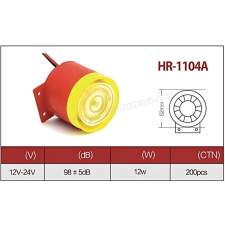  Teherautó tolatásjelző hangjelző csipogó MR1104 autóalkatrész