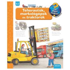 Teherautók, markológépek és traktorok kreatív és készségfejlesztő