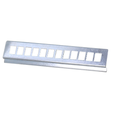 Tehnoplast Patch panel 10" 12 modulos, RJ45_x000D_ villanyszerelés