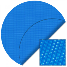  Teichtip szolártakaró medencetakaró fólia kerek 3,6 m 400µ PE fólia kék 60244 medence