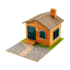 Teifoc Építőkészlet miniatűr téglából - Ház grillezővel barkácsolás, építés