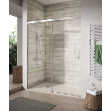 Teka Manacor zuhanykabin 1 fix panel+1 tolóajtó 130cm M84011306 kád, zuhanykabin