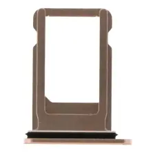  tel-szalk-003748 Apple iPhone 8 Plus arany SIM kártya tálca mobiltelefon, tablet alkatrész