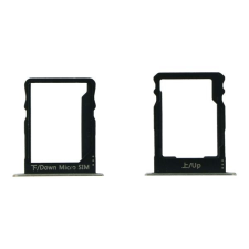 tel-szalk-003761 Huawei Ascend P8 Lite arany SIM & SD kártya tálca mobiltelefon, tablet alkatrész