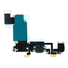  tel-szalk-004071 Apple iPhone 6S Plus töltőcsatlakozó port, flexibilis kábel / töltő csatlakozó flex sötét szürke