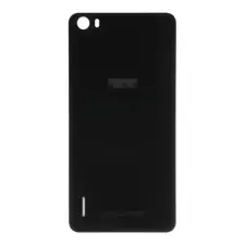  tel-szalk-00456 Huawei Honor 6 fekete akkufedél, hátlap mobiltelefon, tablet alkatrész