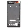  tel-szalk-005484 Huawei Ascend P7 fekete előlap lcd keret, burkolati elem