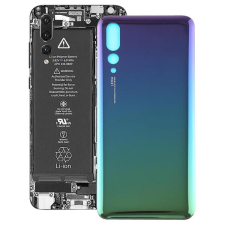  tel-szalk-005804 Huawei P20 Pro kék akkufedél, hátlap mobiltelefon, tablet alkatrész