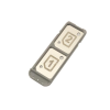  tel-szalk-006394 Sony Xperia XA Ultra / C6 fehér SIM kártya tálca (2 SIM kártyás telefonokhoz)