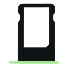 tel-szalk-006480 Apple iPhone 5C zöld SIM kártya tálca mobiltelefon, tablet alkatrész