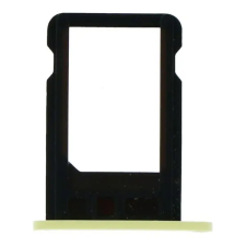  tel-szalk-006481 Apple iPhone 5C sárga SIM kártya tálca mobiltelefon, tablet alkatrész