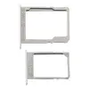  tel-szalk-006587 Samsung Galaxy A3 A300 / A5 A500 / A7 A700 ezüst SIM kártya tálca
