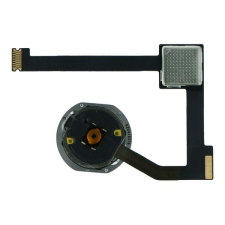 tel-szalk-007297 Apple iPad Air 2 / Mini 4 fekete Home gomb mobiltelefon, tablet alkatrész