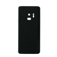  tel-szalk-007678 Samsung Galaxy S9 fekete akkufedél, hátlap mobiltelefon, tablet alkatrész