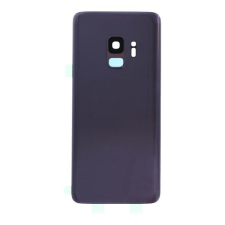  tel-szalk-007719 Samsung Galaxy S9 lila akkufedél, hátlap, hátlapi kamera lencse mobiltelefon, tablet alkatrész