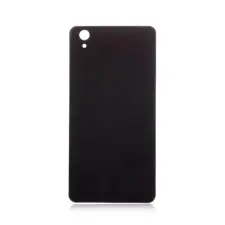  tel-szalk-008382 OnePlus X fekete akkufedél, hátlap mobiltelefon, tablet alkatrész