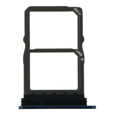 tel-szalk-009095 Huawei Mate 20 kék SIM kártya tálca mobiltelefon, tablet alkatrész