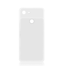  tel-szalk-009846 Google Pixel 3 fehér akkufedél, hátlap mobiltelefon, tablet alkatrész