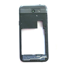  tel-szalk-011366 Samsung Galaxy Prime J3 J327 fekete középső keret mobiltelefon, tablet alkatrész