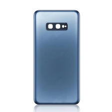 tel-szalk-012988 Samsung Galaxy S10e kék akkufedél, hátlap, hátlapi kamera lencse mobiltelefon, tablet alkatrész
