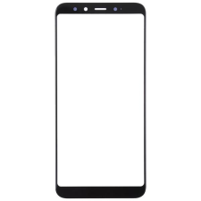  tel-szalk-013804 Xiaomi Mi 6X/A2 üveg előlap - kijelző részegység nem-touch fekete szervizalkatrész mobiltelefon, tablet alkatrész