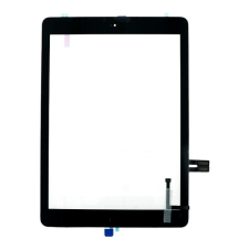  tel-szalk-014040 Apple iPad 9.7 (2018) fekete Érintőpanel -kijelző nélkül -digitizer, ujjlenyomat olvasó kábellel mobiltelefon, tablet alkatrész