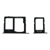  tel-szalk-014797 Samsung Galaxy A6 (2018) / A6 Plus fekete SIM kártya tálca