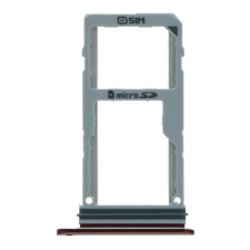  tel-szalk-014955 LG V30 / V35 piros SIM kártya tálca mobiltelefon, tablet alkatrész