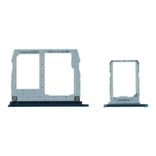 tel-szalk-014962 LG K40 / K50 / Q60 kék SIM kártya tálca mobiltelefon, tablet alkatrész