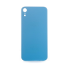  tel-szalk-015733 Apple iPhone XR kék akkufedél, hátlap nagy lyukú kamera-kivágással