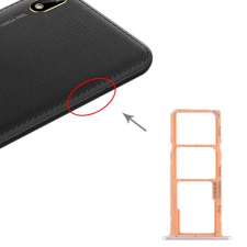 tel-szalk-017389 Huawei Y5 (2019) arany SIM & SD kártya tálca mobiltelefon, tablet alkatrész