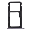 tel-szalk-017808 Huawei P10 Lite fekete SIM & SD kártya tálca