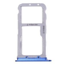 tel-szalk-017820 Huawei Honor 9 kék SIM & SD kártya tálca mobiltelefon, tablet alkatrész