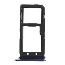  tel-szalk-018025 HTC U11 Life kék SIM & SD kártya tálca mobiltelefon, tablet alkatrész