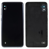  tel-szalk-018310 Samsung Galaxy A10 fekete akkufedél, hátlap, hátlapi kamera lencse