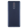 tel-szalk-018388 Nokia 8 / N8 kék akkufedél, hátlap, hátlapi kamera lencse